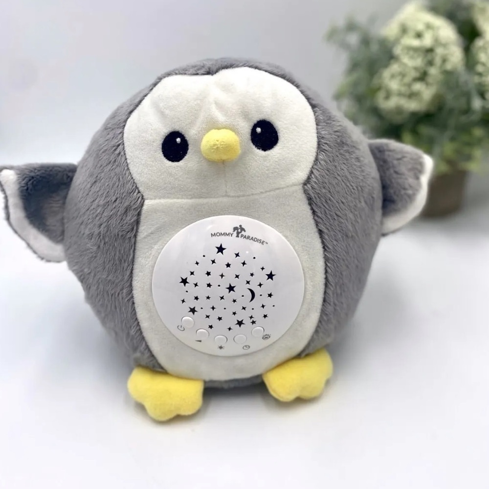 Mommy Paradise Soothing Sleep‎ Baby Owl with Cry Sensor, White Noise, Lights
